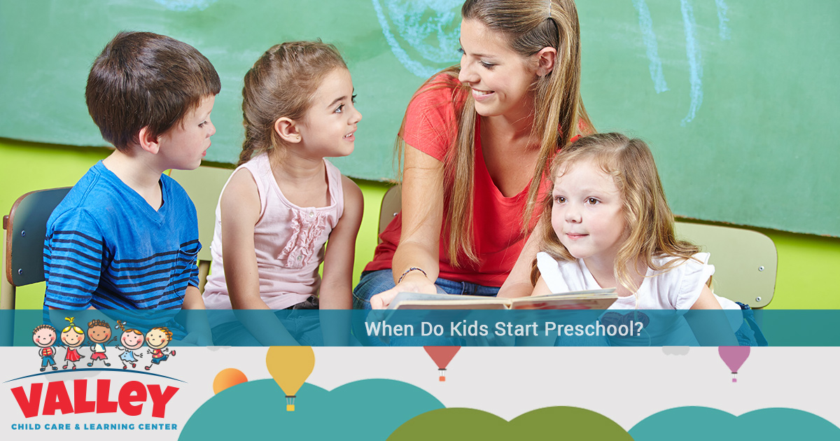 When Do Kids Start Preschool?